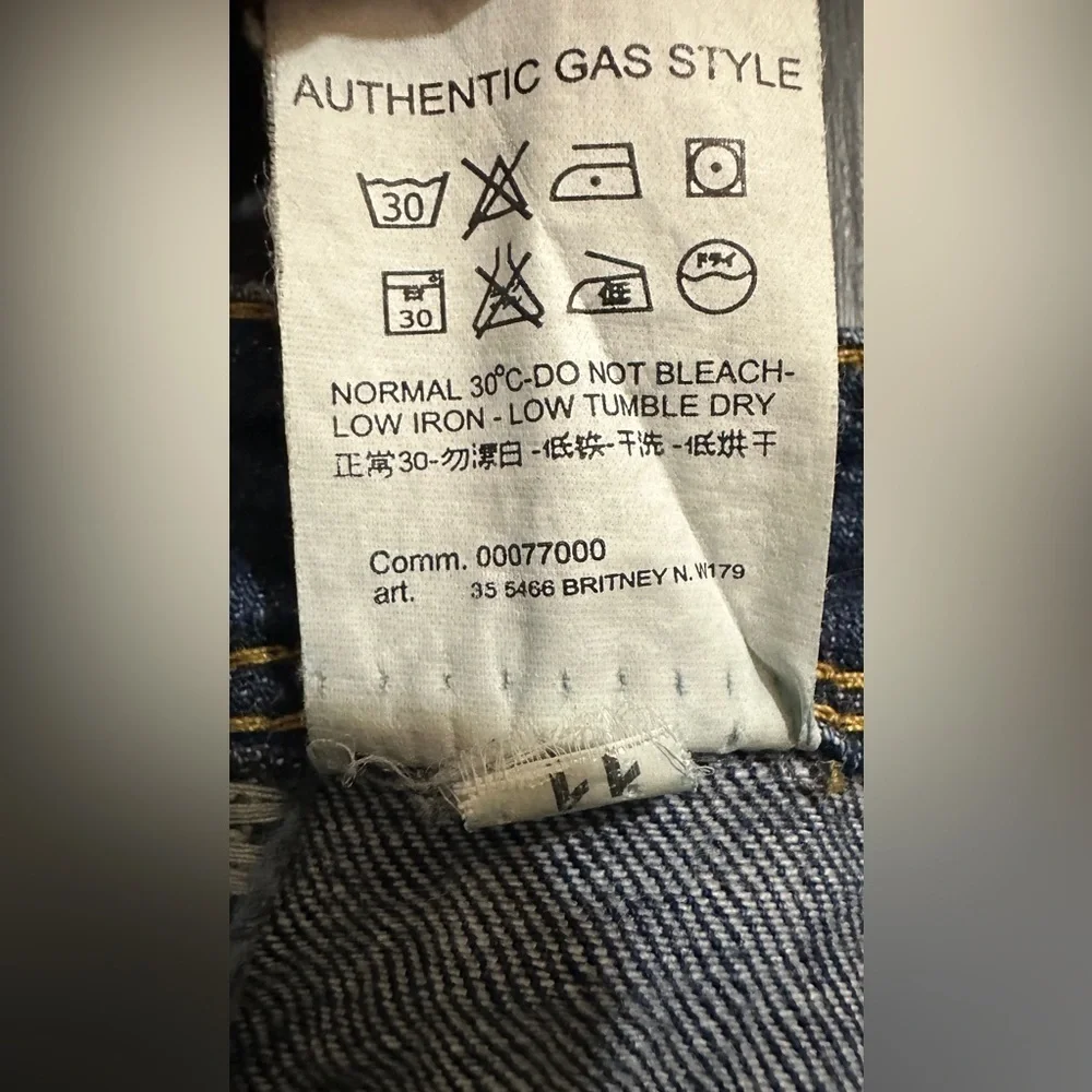 Gas Britney Denim Jeans Women’s Size 28 - Picture 10 of 11